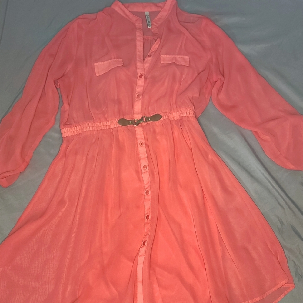 Woman's 2x Coral Dress